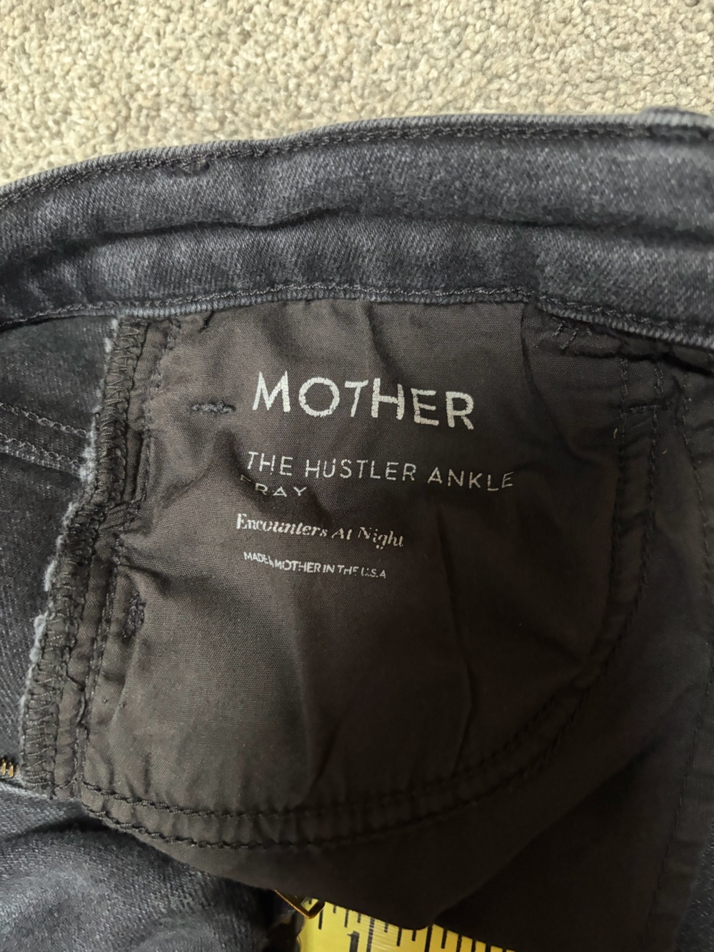 MOTHER -The Hustler Ankle Fray - Picture 6 of 7